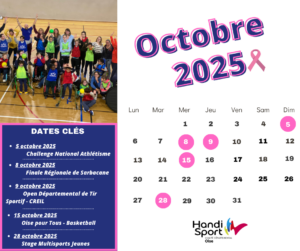 CALENDRIER Octobre 2025